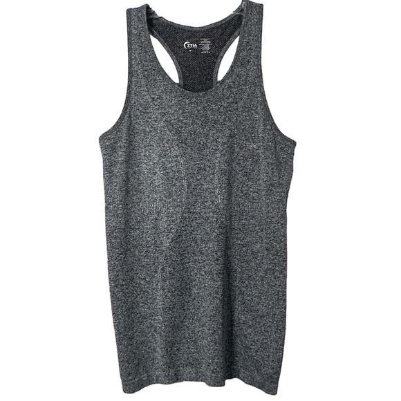 Zyia Active Gray Fog Copper Charged Racerback Tank, EUC, Size Medium - Picture 4 of 11